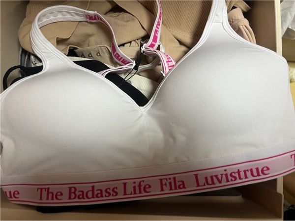 LUV IS TRUE★[FILA UNDERWEAR X LUVISTRUE] BELLO PATTERN BRA MUSINSA | LUV IS TRUE [FILA UNDERWEAR x LUVISTRUE] BELLO