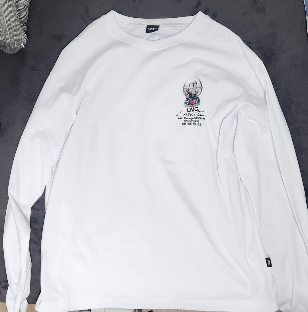 ★LMC★ GLOBE LONG SLV TEE 2PACK white 0LM45CLS112WHT MUSINSA | LMC SNOW GLOBE LONG SLV TEE white