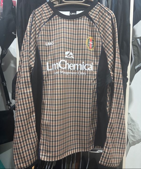MUSINSA | LMC CHEMICAL SOCCER LONG SLV JERSEY white
