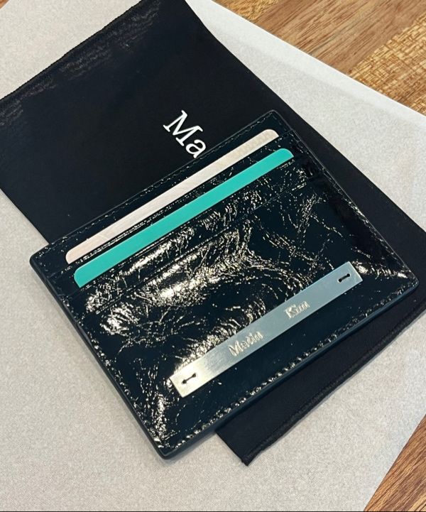 ★Matin Kim★GLOSSY SLIM L CARD HOLDER★大人気★ Buy Matin Kim Glossy Slim Metal Card Holder Sky Blue WL703