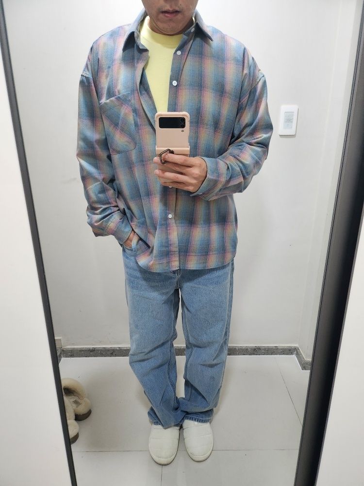 AVANDRESS ♥ Tyler Check Shirt /追跡付 MUSINSA公式 | AVANDRESS Joshua Check Shirt COTTON CANDY