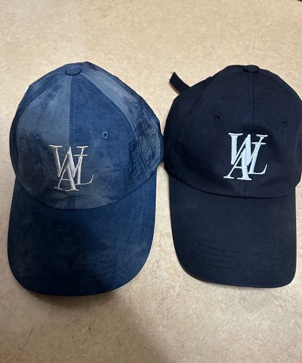 キャップ WOOALONG Deep signature nylon ball cap NAVY WL240WCA03UNAV Signature Logo ball cap - NAVY - WOOALONG | 60% - Asian