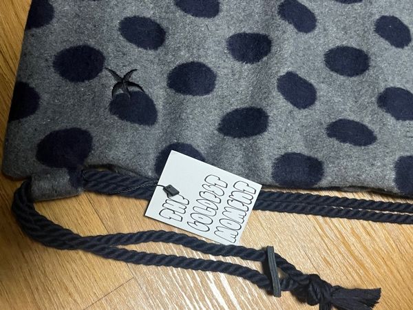 THE COLDEST MOMENT ♥ TCM dot gym sack /追跡付 THE COLDEST MOMENT ♥ TCM dot gym sack /追跡付