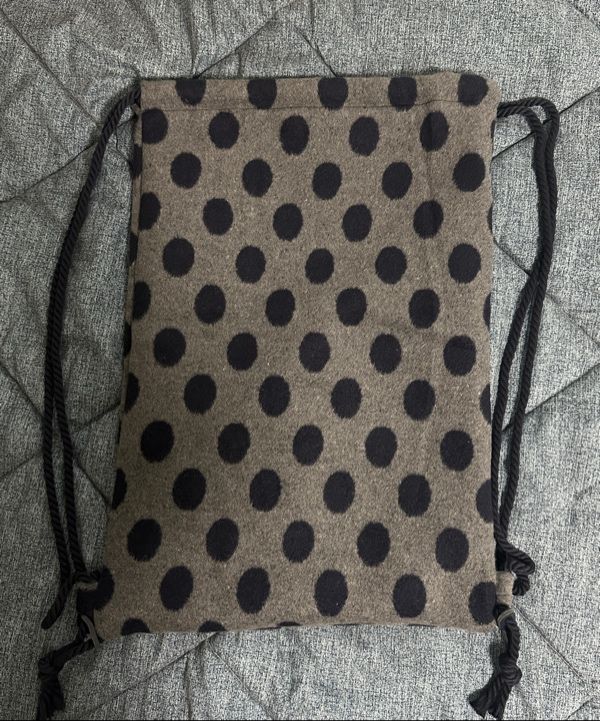 MUSINSA | THE COLDEST MOMENT TCM dot gym sack (charcoal)