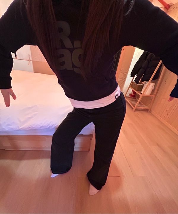 MUSINSA | THE COLDEST MOMENT (w) TCM rag hoodie (black)