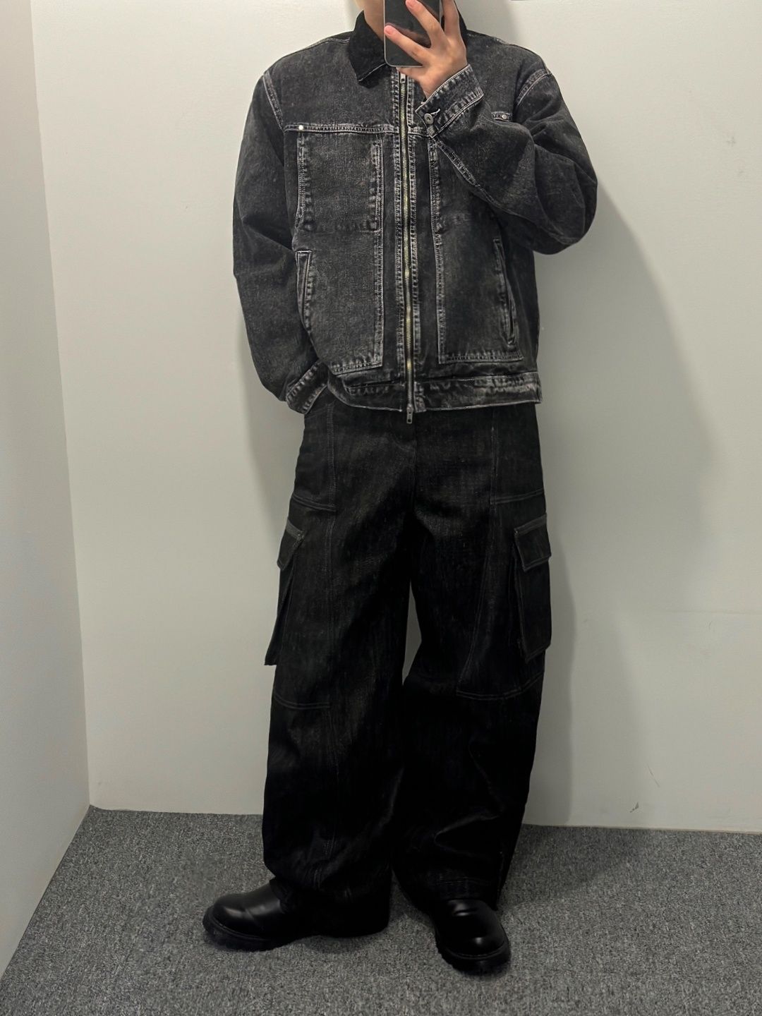 ジャケットその他 TRILLION Color Work Collar Zip Up Knit Jacket 5JH476 MUSINSA | TRILLION Color Work Collar Zip-Up Knit Jacket