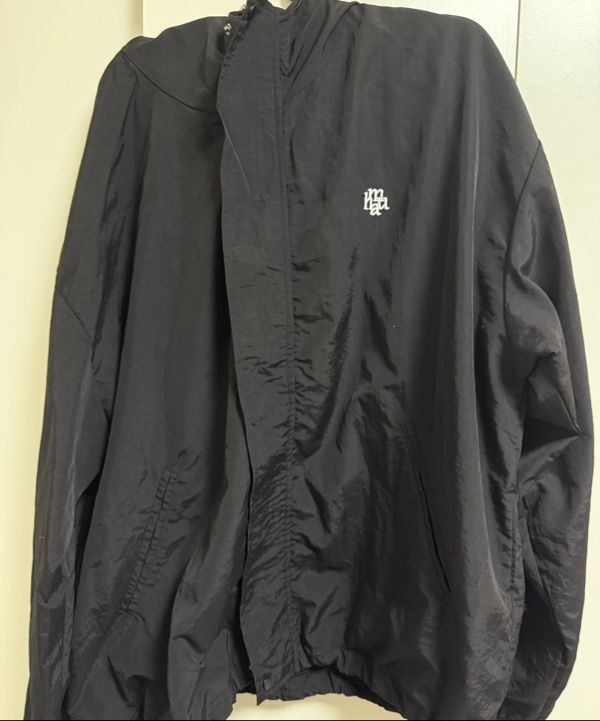 ★muahmuah☆LOGO PLACKET WINDBREAKER JACKET LOGO PLACKET WINDBREAKER JACKET - muahmuah | 60% - Asian