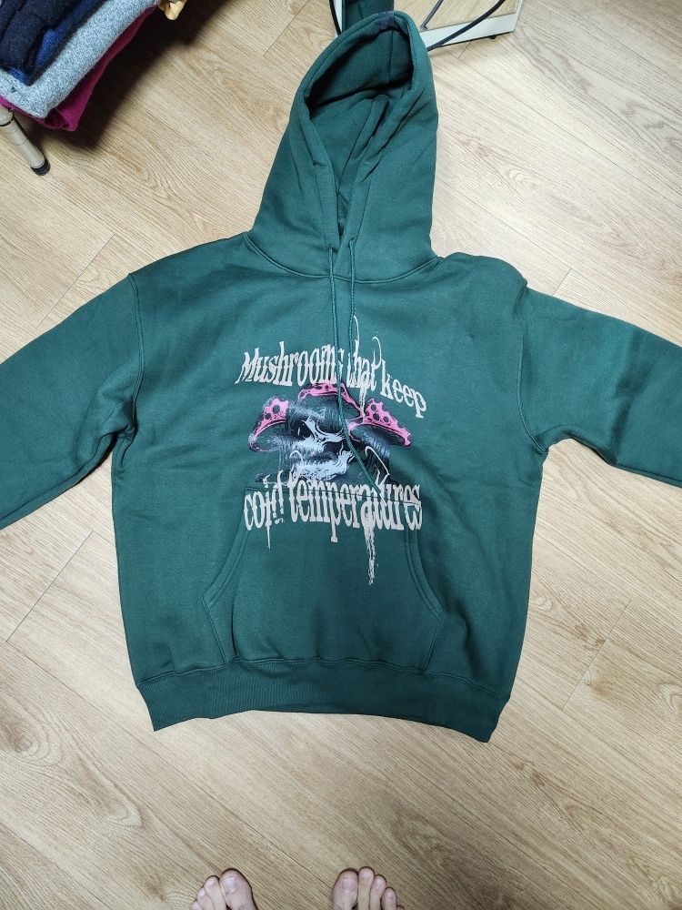 ★SUPERSUB★ Ice Mushroom Hoodie Green AERHEAZRH MUSINSA | SUPERSUB Ice Mushroom Hoodie - Green