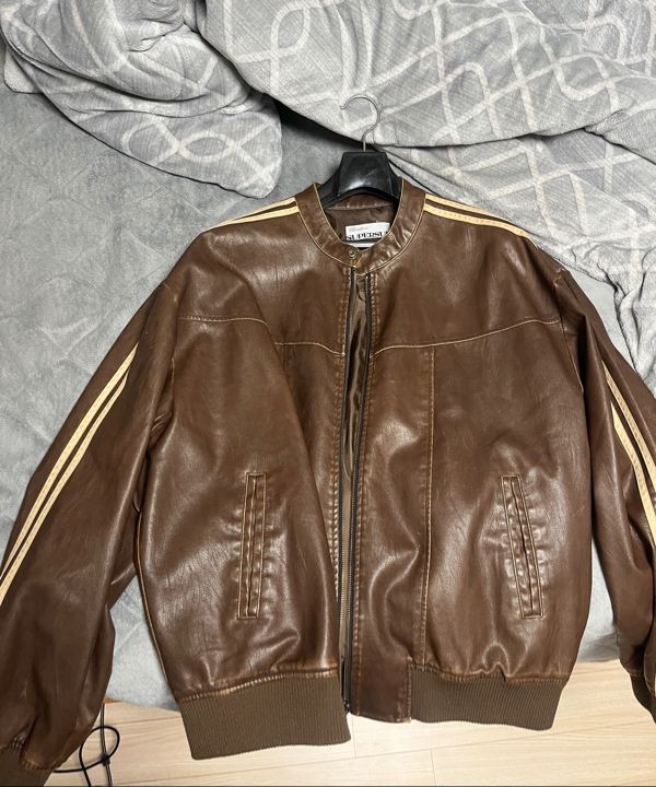 ジャケット・アウター SUPERSUB Leather Jumper musinsa SUPERSUB Leather Jumper musinsa