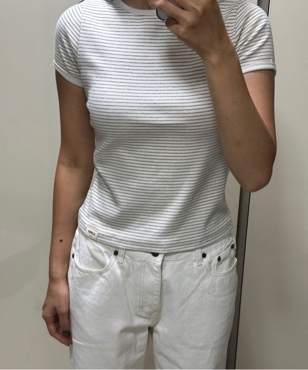 MUSINSA | GLOWNY G COMFORT TEE (GRAY)