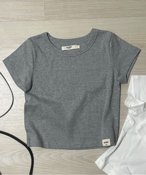 MUSINSA | GLOWNY G COMFORT MINI TEE (STRIPE)