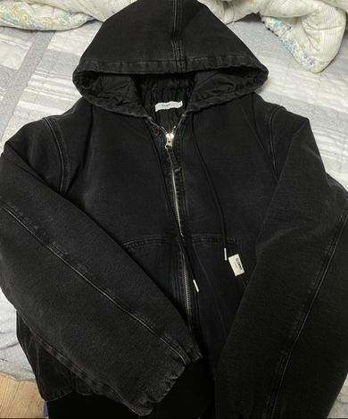 MUSINSA公式 | GLOWNY G WORK JACKET (BLACK)
