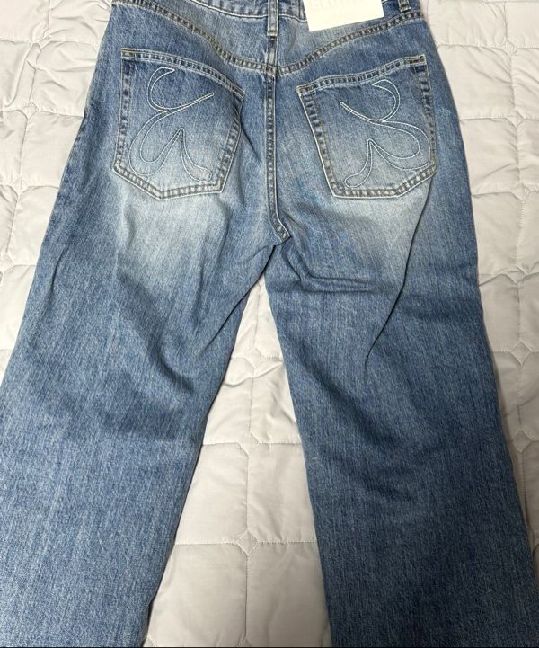 MUSINSA | GLOWNY THE JANE JEANS (BLUE)