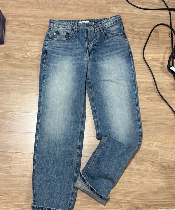 MUSINSA | GLOWNY THE JANE JEANS (BLUE)