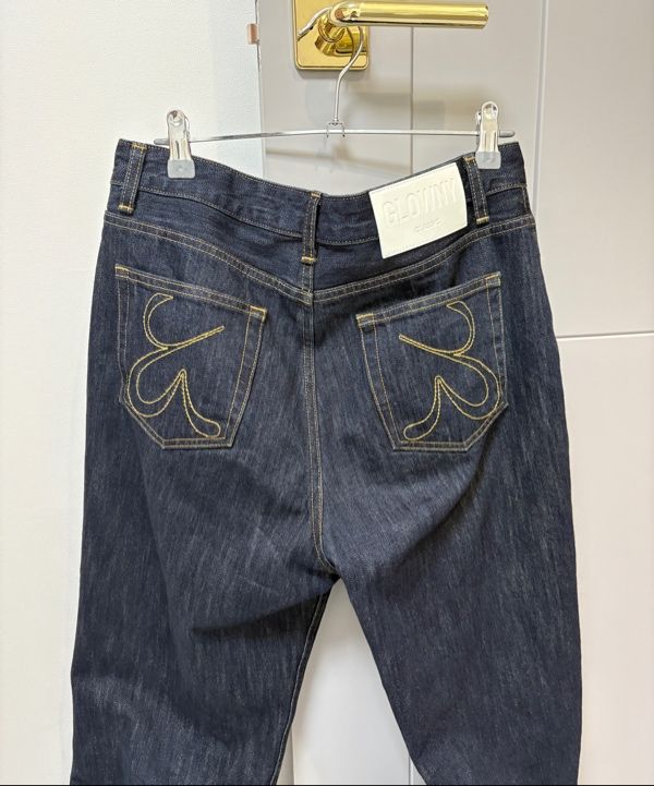MUSINSA | GLOWNY THE EMMA JEANS (BLUE)