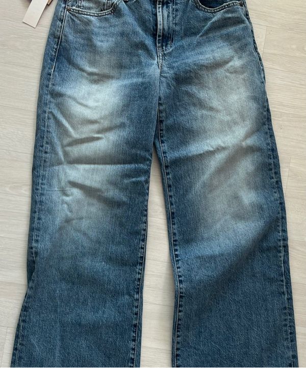 MUSINSA | GLOWNY THE HANNAH JEANS (DEEP BLUE)