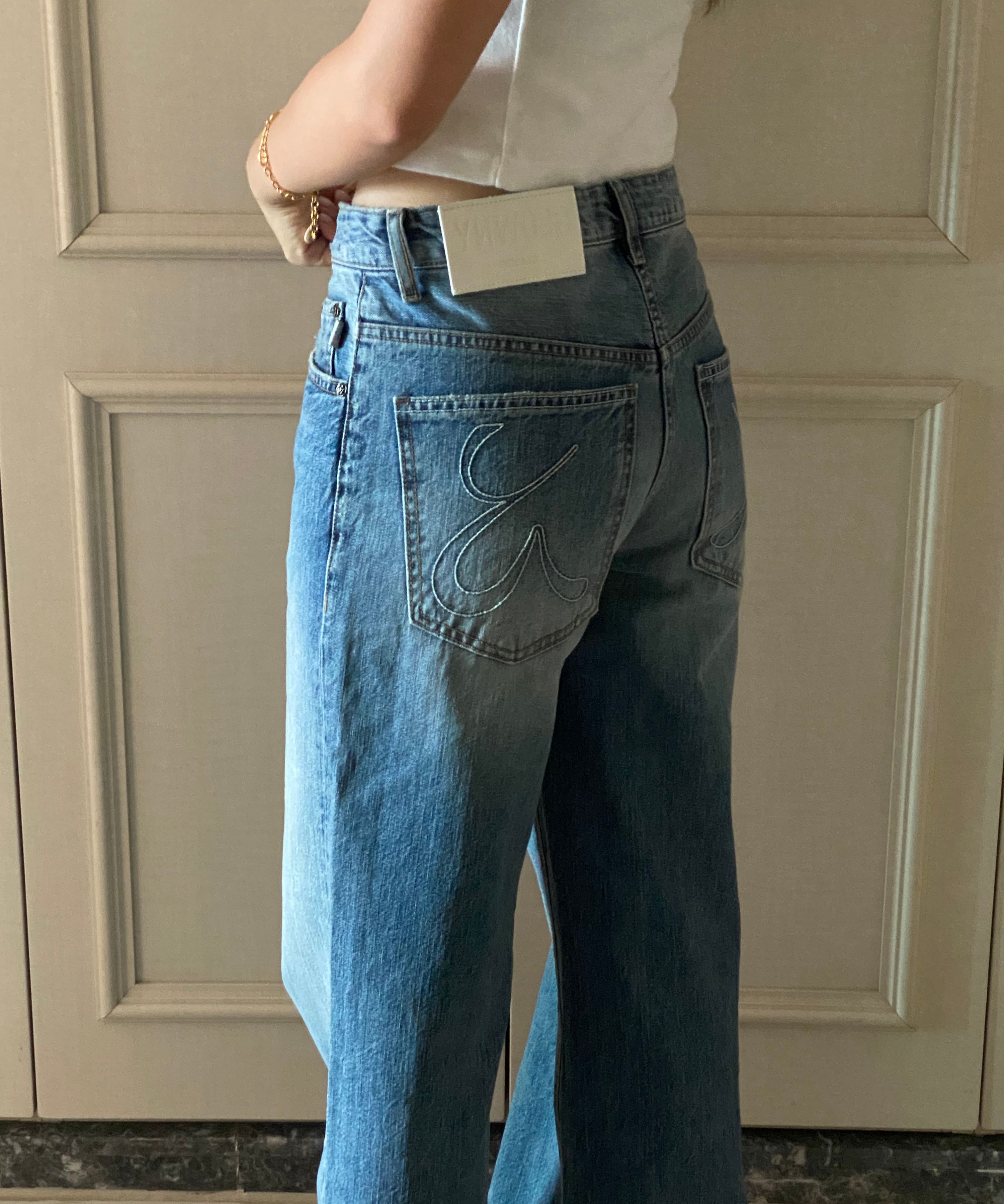 【GLOWNY】24FALL★ THE HANNAH JEANS (XS,S,M,L) THE HANNAH JEANS – Glowny