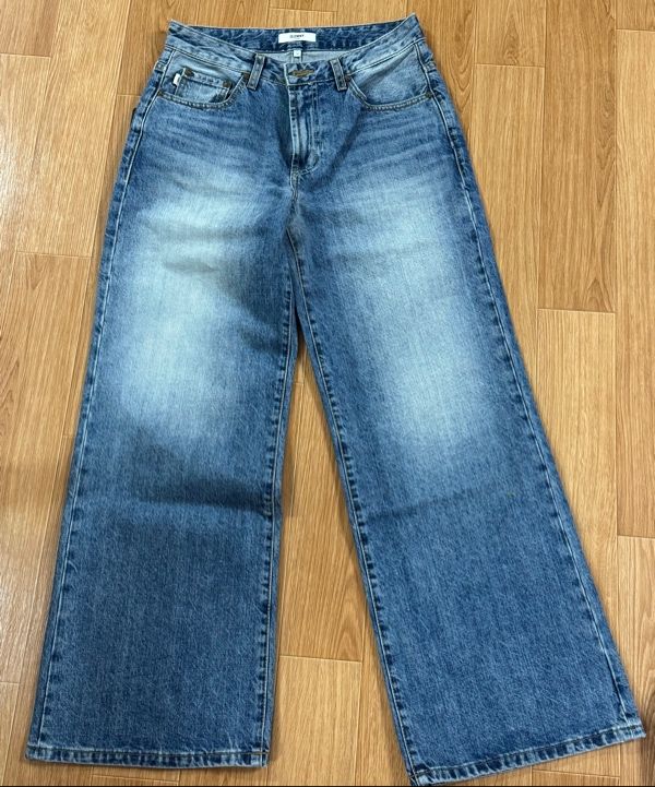 ★ GLOWNY★ THE HANNAH JEANS DEEP BLUE GC25SSJS005DB MUSINSA | GLOWNY THE HANNAH JEANS (DEEP BLUE)