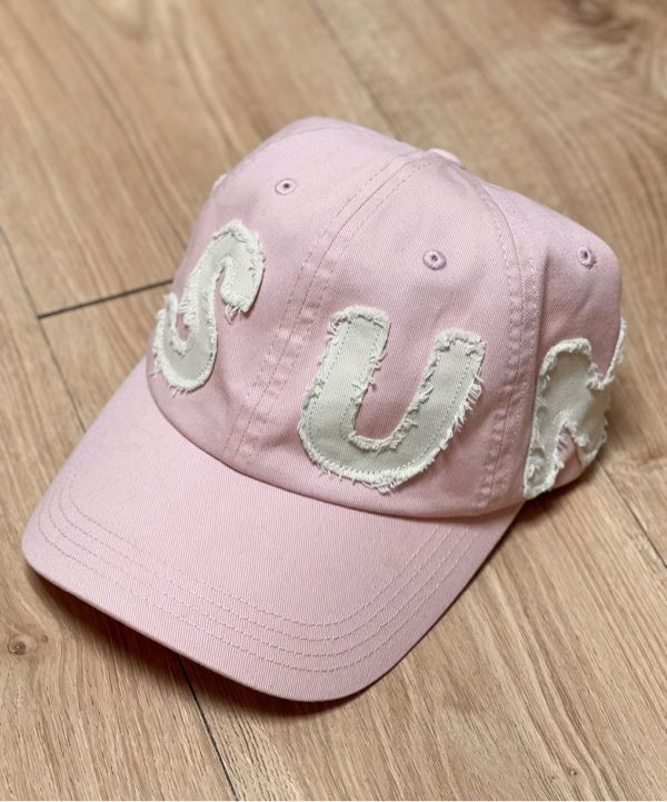 MUSINSA | SUNLOVE Cut Off Capital Cap Brown