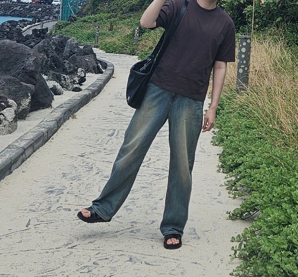 ★MIM the wardrobe★ Manto Crack Leather Hobo Bag Black SF06 MUSINSA | MIMTHEWARDROBE Manto crack leather hobo bag_black