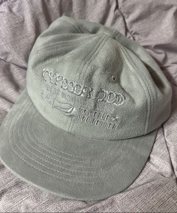 キャップ TYPESERVICE Graphic Suede Cap Gray MUSINSA公式 | TYPESERVICE Graphic Suede Cap [Gray]