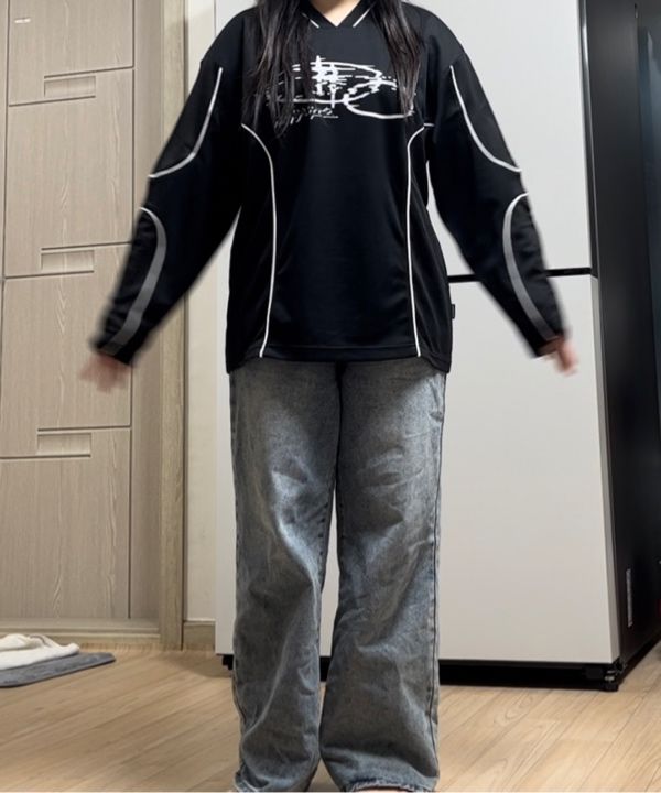 ROMANTIC CROWNのPiping Sports Jersey Vol.3 全2色 ☆SEVENTEEN エスクプス 着用！！【ROMANTIC CROWN】PIPING