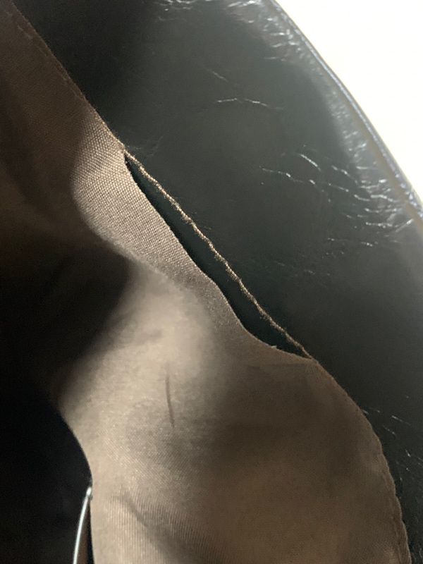 MUSINSA公式 | MUCENT Western Crackle Wrinkle Leather