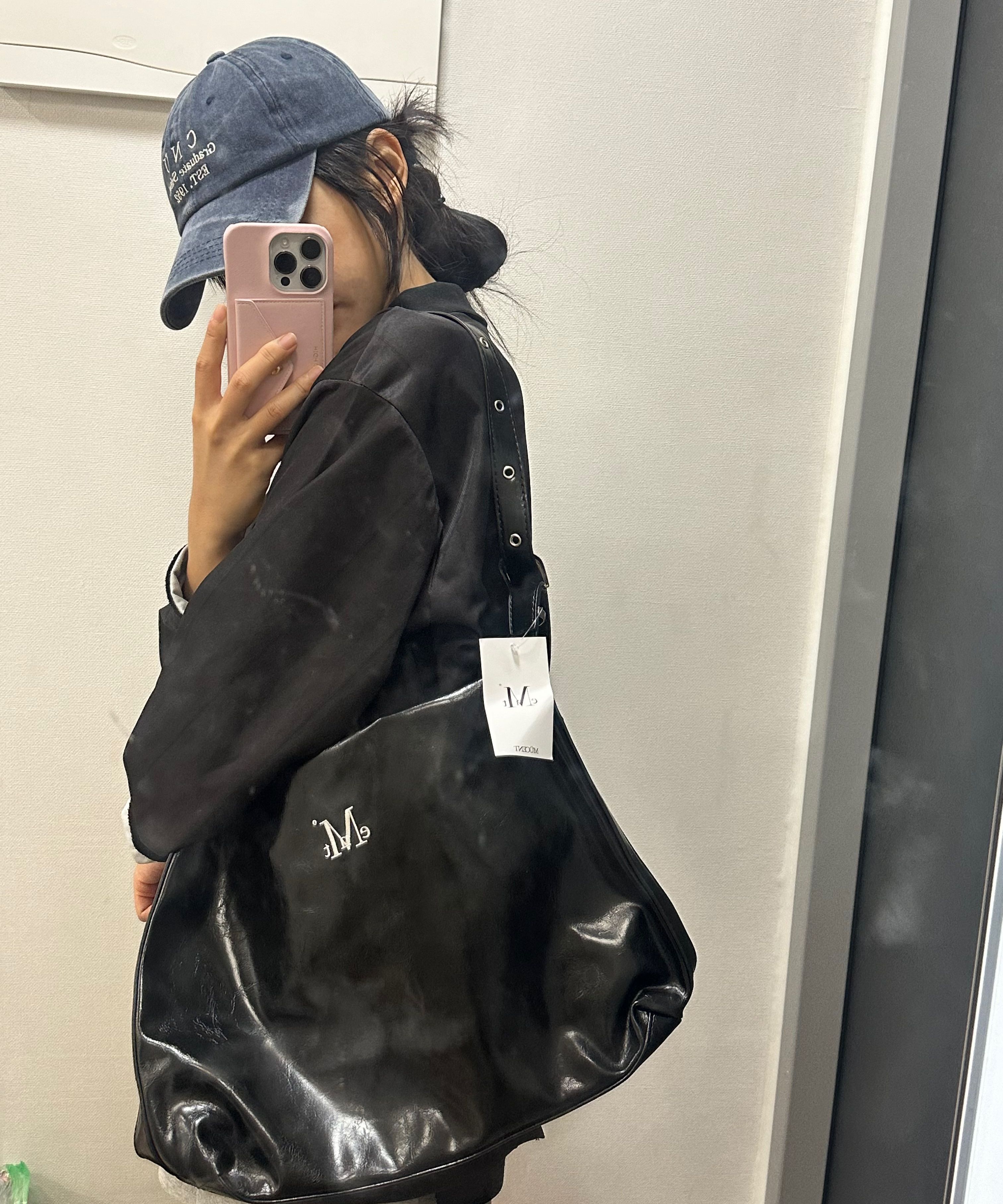 【MUCENT♥] Western Crack Wrinkle Leather Shoulder Bag MUSINSA | MUCENT Western Crackle Wrinkle Leather Shoulder