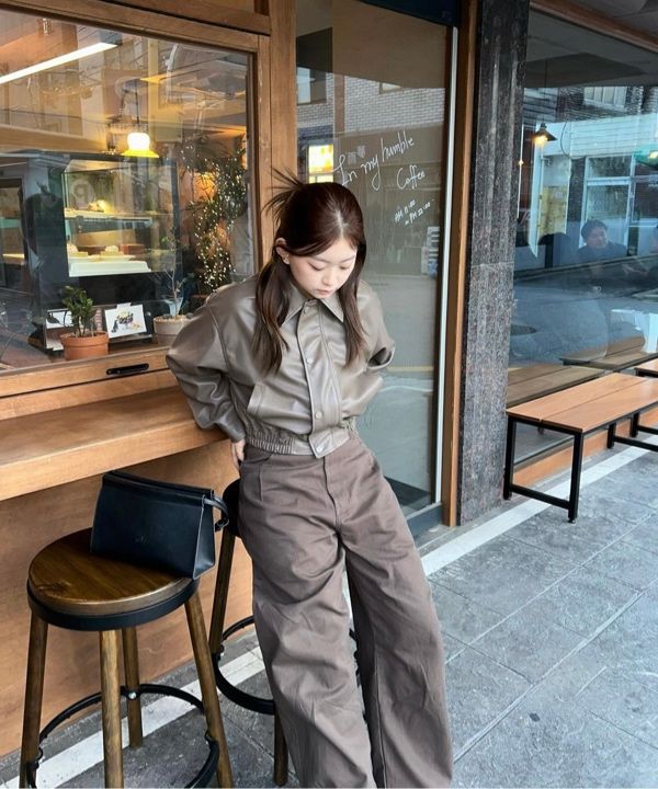 MUSINSA | THE COLDEST MOMENT TCM starfish chino pants (brown)
