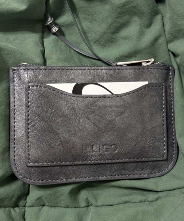 MUSINSA | ILLIGO Western Card Wallet Black