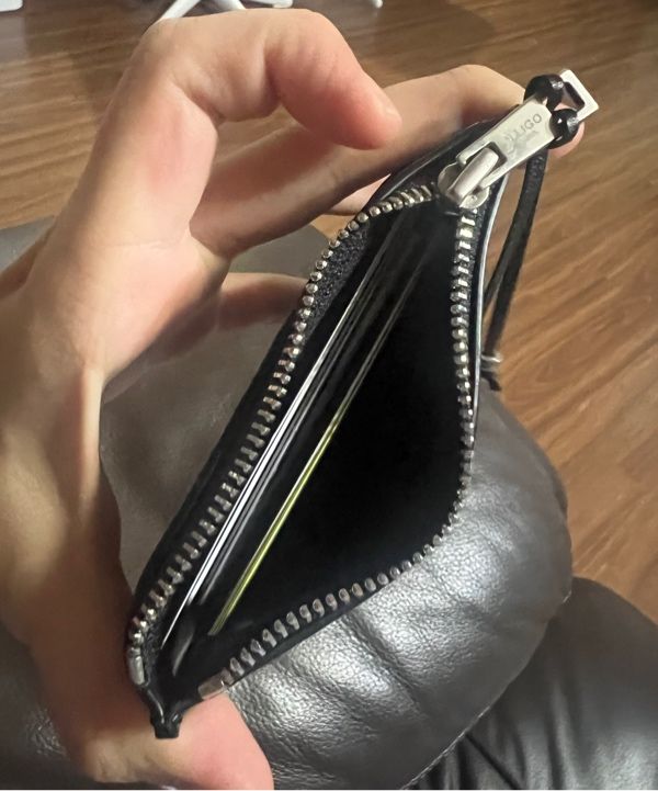 MUSINSA | ILLIGO Western Card Wallet Black