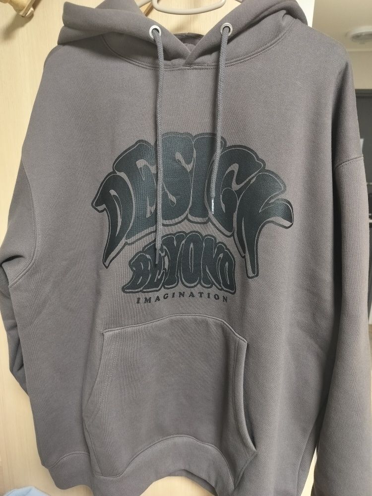 【mahagrid】24FW★ BEYOND HOODIE BEYOND HOODIE [LIGHT GREY] - MAHAGRID