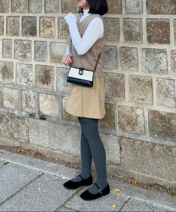 MUSINSA | CITYBREEZE WOMAN Wooltencel Crop Turtleneck T