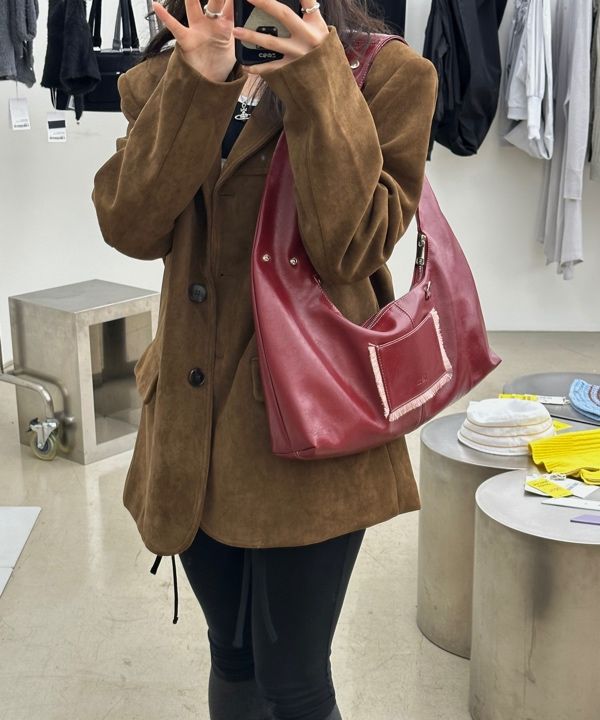 Hieta ヒエタ　バッグ　Tina / Cherry Red Tina / Cherry red - Hieta | 60% - Asian Fashion Online Store