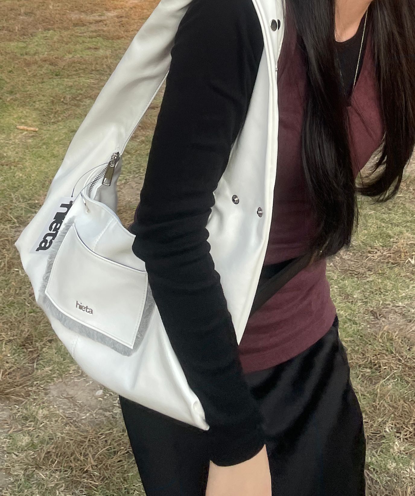 ★ Hieta★ Tina Off White 1 bag MUSINSA | HIETA Tina / Off White
