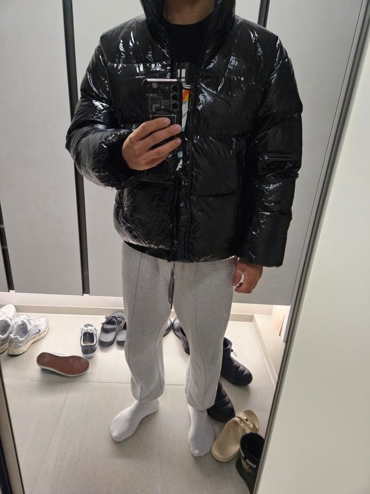 MUSINSA公式 | MUSINSA STANDARD グロッシーダウンプファーショート