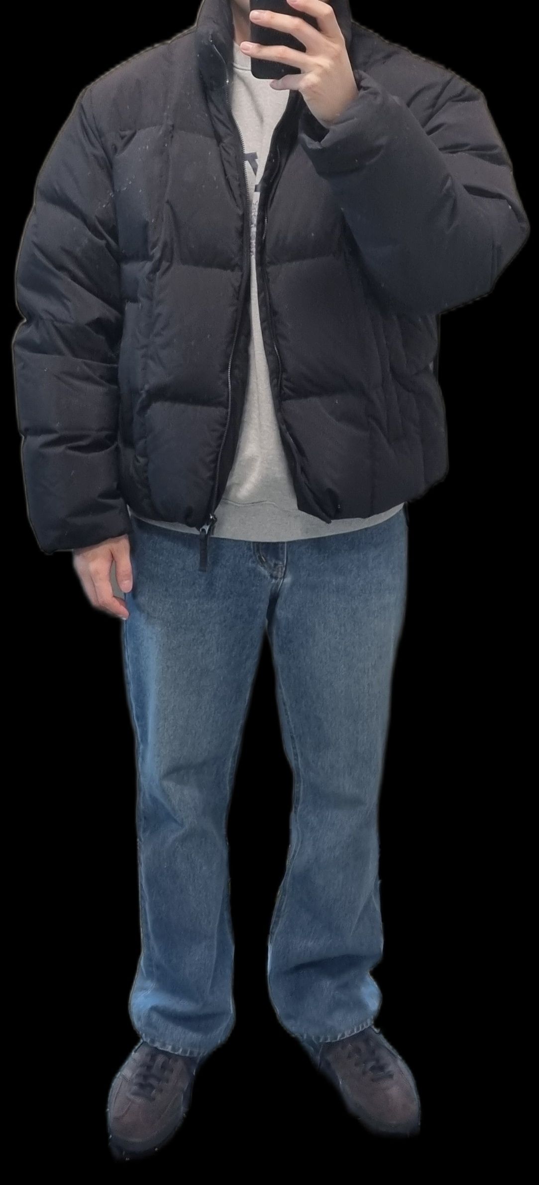 MUSINSA公式 | MUSINSA STANDARD スクエアキルティッドダウンプファー