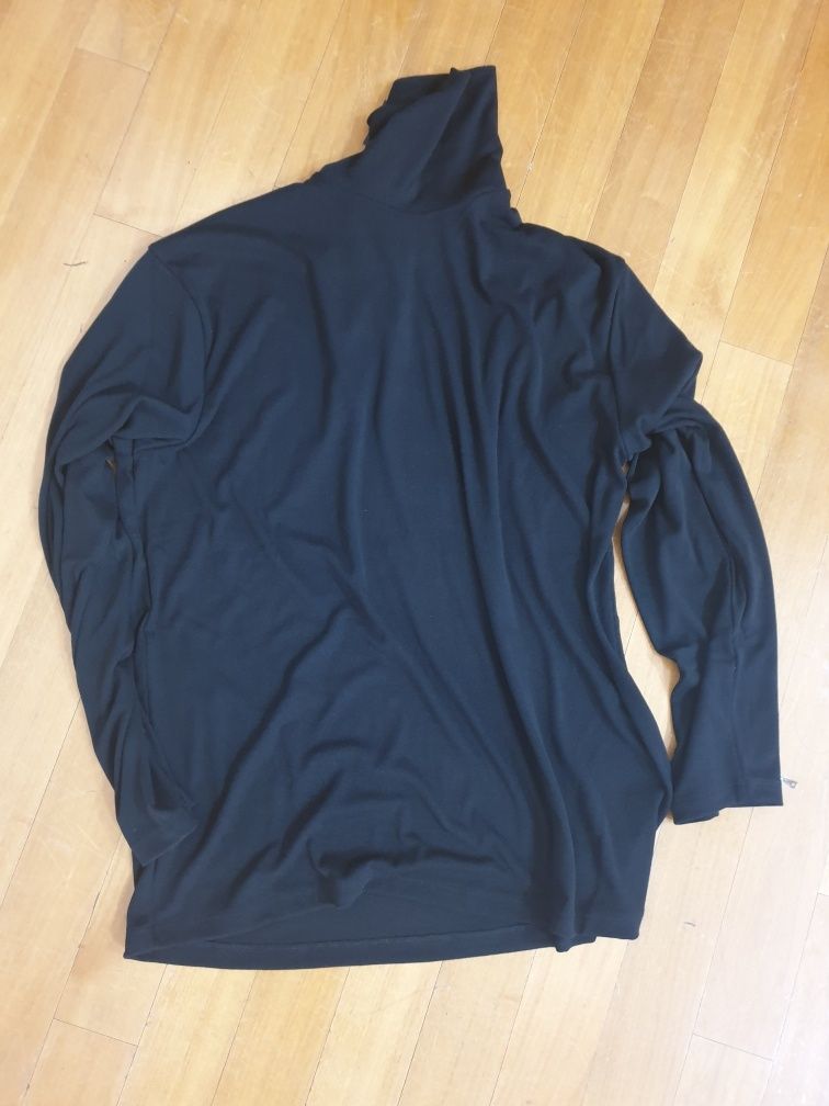 Tシャツ・カットソー *MUSINSA STANDARD* Relaxed turtleneck long sleeve t-shirt wh MUSINSA公式 | MUSINSA STANDARD Relaxed Turtleneck Long