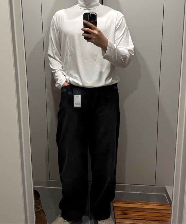 MUSINSA公式 | MUSINSA STANDARD Relaxed Turtleneck Long