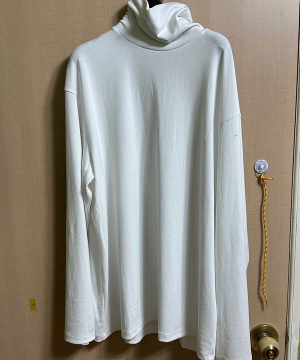 Tシャツ・カットソー *MUSINSA STANDARD* Ponte Turtleneck Long Sleeve T-Shirt Off MUSINSA | MUSINSA STANDARD Ponte Turtleneck Long Sleeve T