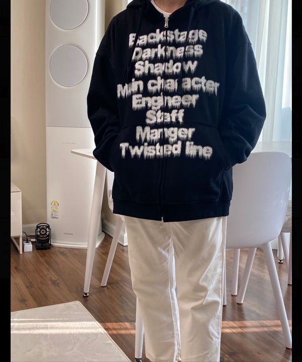 アウターその他 XTONZ XTT099 Retro Cotton Hooded Zip-up WHITE MELANGE XTT099 MUSINSA | XTONZ XTT099 Retro Cotton Hooded Zip-up (WHITE