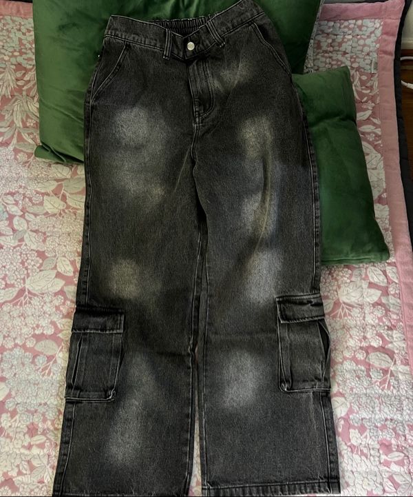 ★XTONZ★ XP235 Irregular Washing Under Cargo Denim Pants DA MUSINSA | XTONZ XP235 Irregular Washing Under Cargo Denim