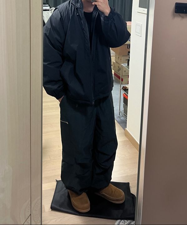 MUSINSA | XTONZ XP218 Hype Cotton Nylon Parachute Pants
