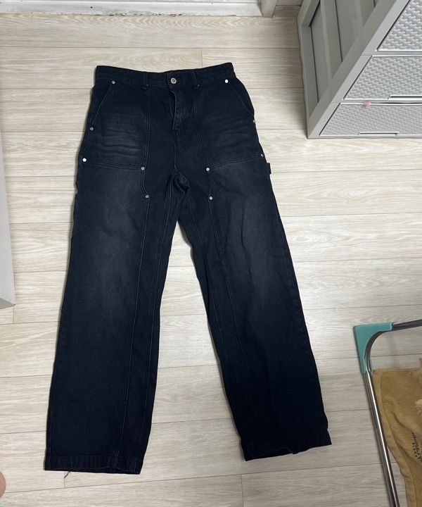 【KIIMUIR】GARMENT WASHING CARPENTER PANTS MUSINSA | KIIMUIR Garment Wash Carpenter Pants_Ecru