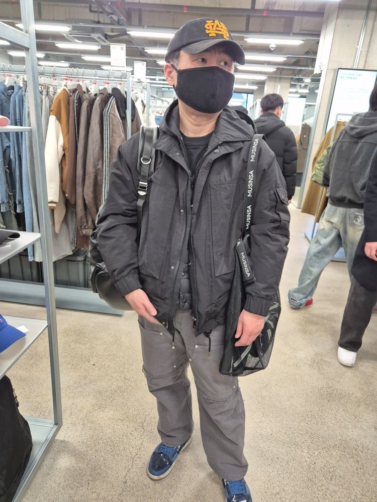 MUSINSA公式 | WKNDRS WS DENIM CAP (BLACK)