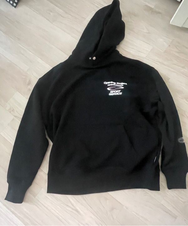 ★OPENING PROJECT★Sport Service Hoodie★送料・関税込★ MUSINSA | OPENING PROJECT Sport Service Hoodie - Black