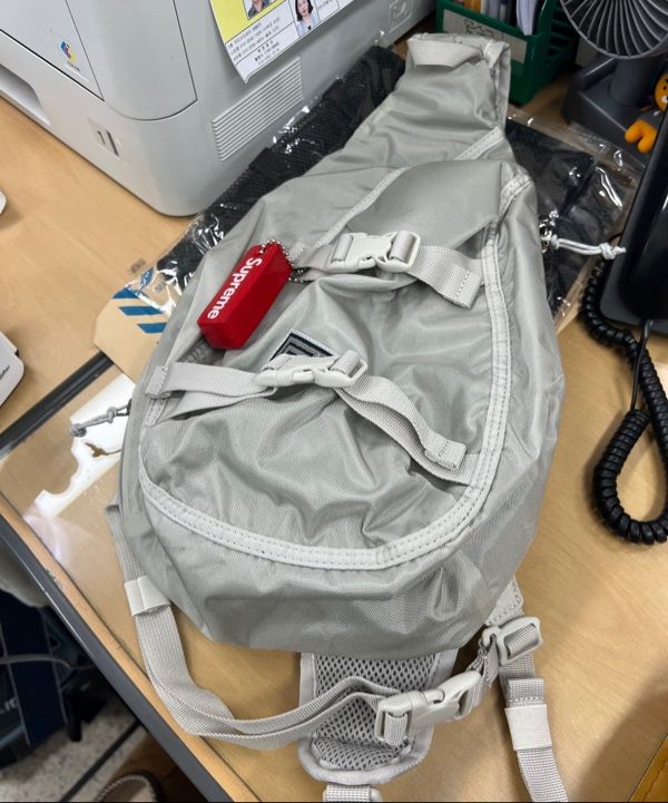 バッグ thisisneverthat Washed Nylon Sling Bag Thisisneverthat Washed Nylon Sling Bag – Extra Butter