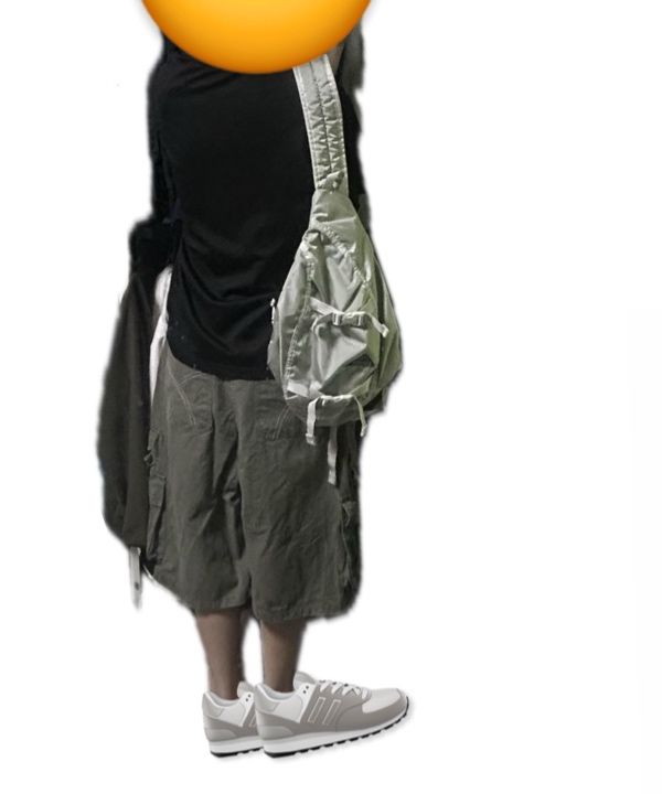 【THISISNEVERTHAT】Washed Nylon Sling Bag Cream Washed Nylon Sling Bag - thisisneverthat®