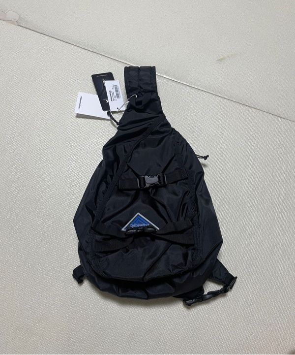 thisisneverthat スリングバッグワンショルダー MUSINSA公式 | thisisneverthat® Washed Nylon Sling Bag Black