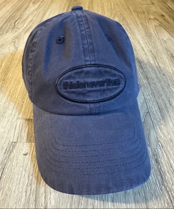 MUSINSA公式 | thisisneverthat® Overdyed E/T-Logo Cap - Navy